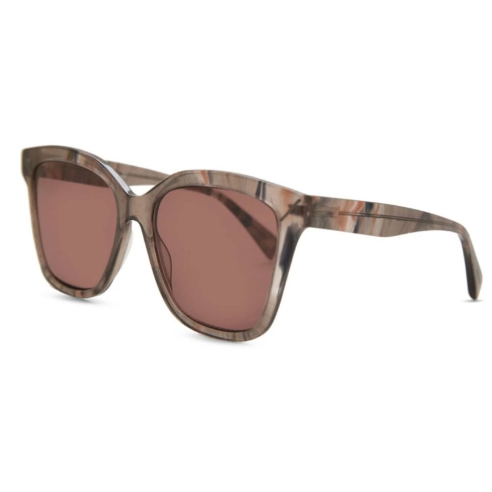 Yohji Yamamoto 5002-941 Grey / Red Lens Sunglasses